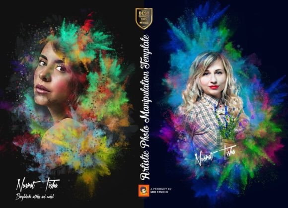 Artistic Photo Manipulation Template: A Practical Tool for Streamlined Creative Workflows
