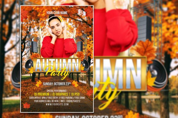 Autumn Flyer or Poster Template: A Practical Design Asset for Seasonal Campaigns