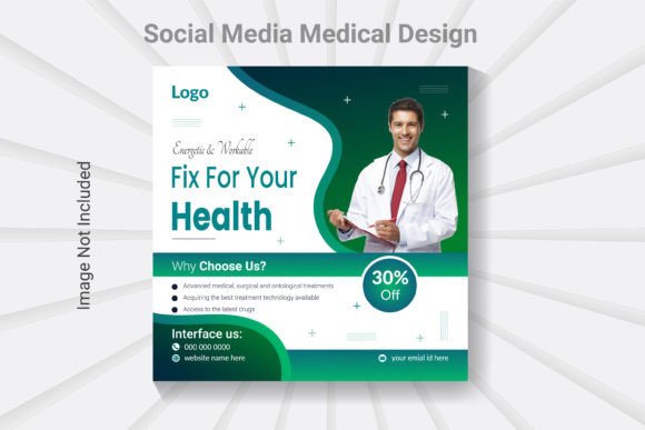 Evaluating Social Media Post Medical Templates for Healthcare Marketing