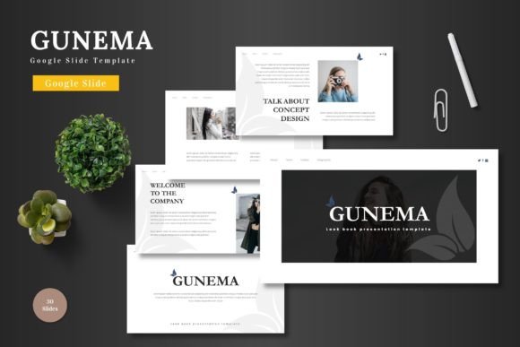 Gunema Google Slide Template: Versatile Presentations for Creators