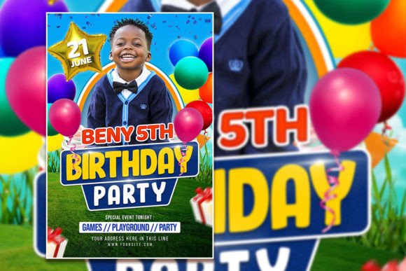 How to Create a Stunning Kids Birthday Party Flyer or Poster Without Wasting Time or Money