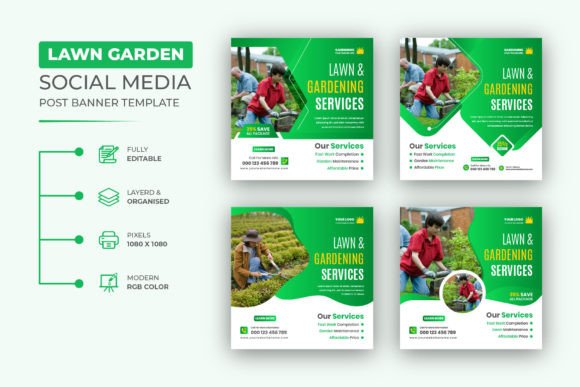 Lawn Garden Services Garden Care Socia: A Practical Guide to Professional Social Media Branding