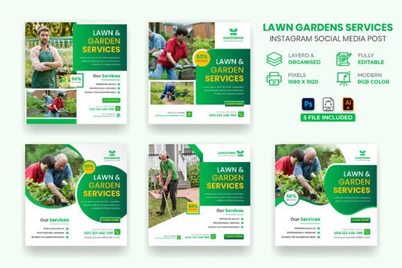 Lawn Garden Services Social Media Post – A Practical Tool for Business Visibility