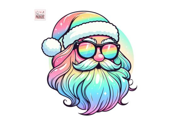 Score a Hole in One with the Santa Sunglasses PNG Christmas in July Collection
