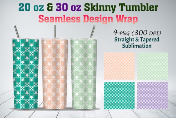Seamless Skinny Tumble Wrap 20 Oz 30 Oz Design Guide