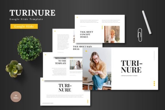 Turinure – Google Slide Template: A Versatile Tool for Modern Presentations